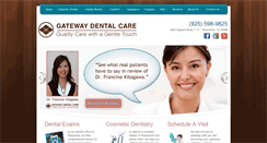 Desktop Screenshot of pleasanton-dental.com