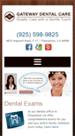 Mobile Screenshot of pleasanton-dental.com